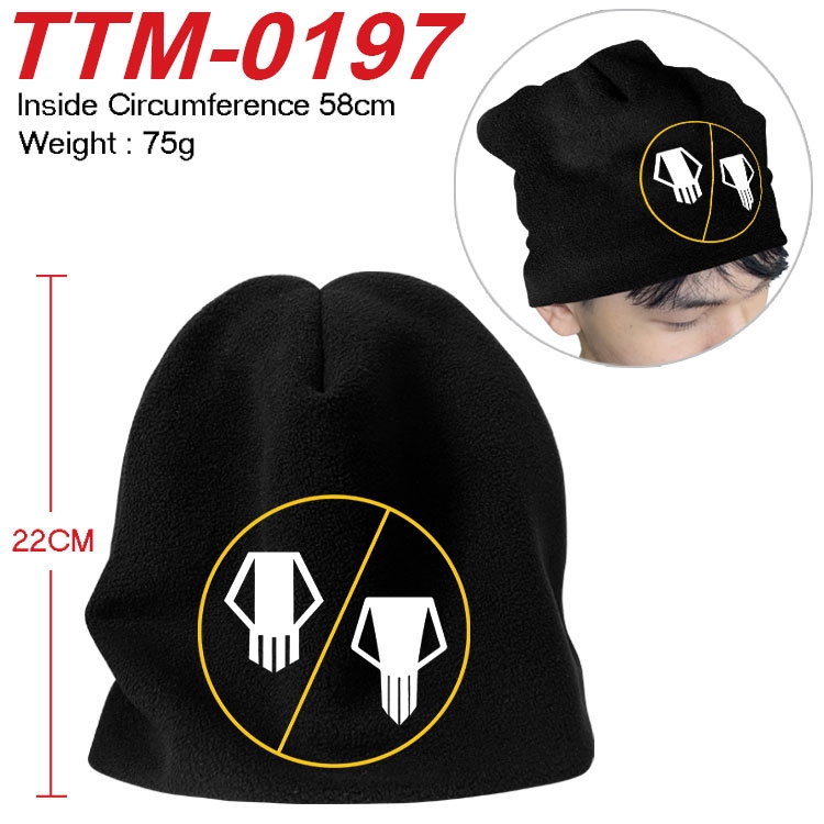 My Hero Academia Printed plush cotton hat with a hat circumference of 58cm (adult size) TTM-0197