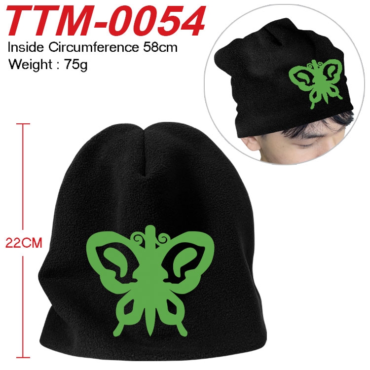 JoJos Bizarre Adventure Printed plush cotton hat with a hat circumference of 58cm (adult size)  TTM-0054