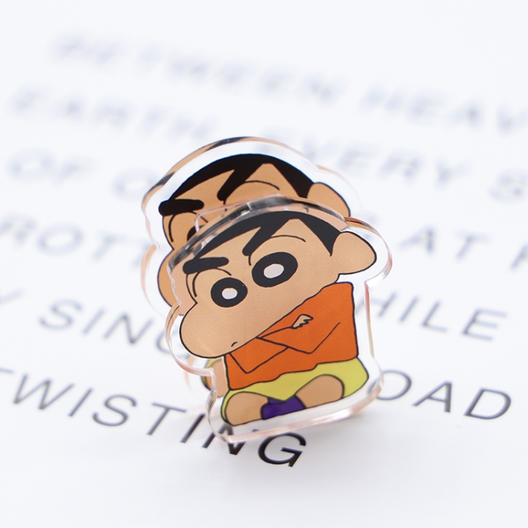 CrayonShin Cartoon acrylic book clip creative multifunctional clip  price for 10 pcs F021