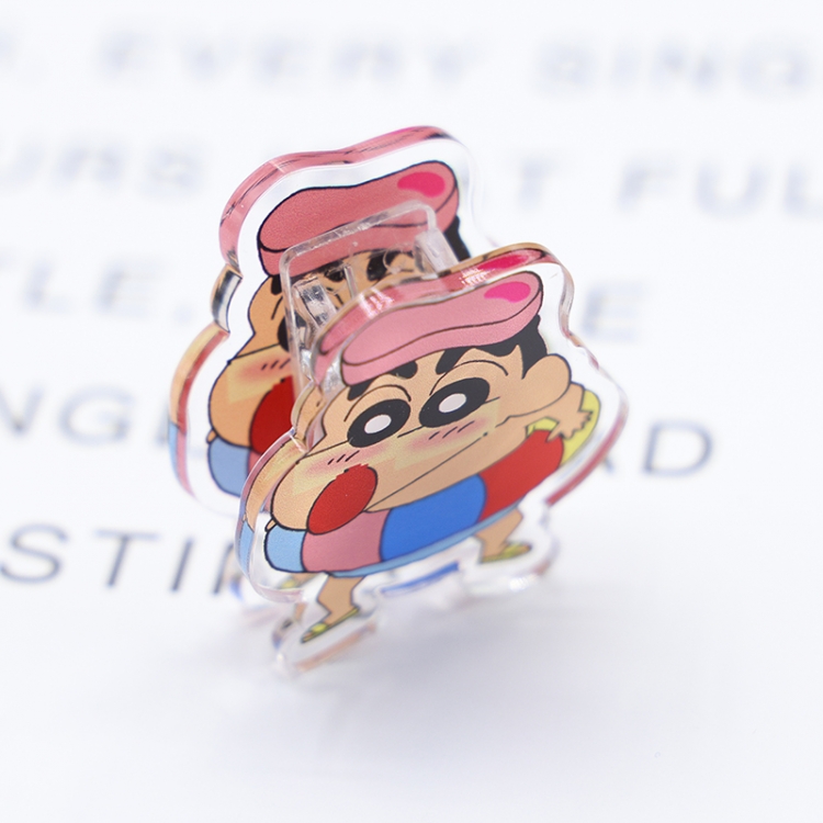 CrayonShin Cartoon acrylic book clip creative multifunctional clip  price for 10 pcs F016