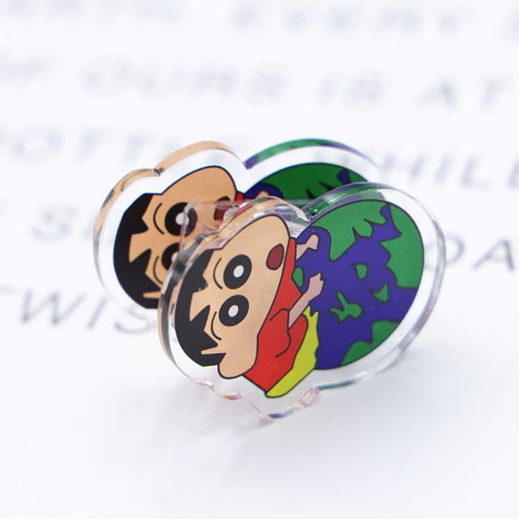 CrayonShin Cartoon acrylic book clip creative multifunctional clip  price for 10 pcs F015