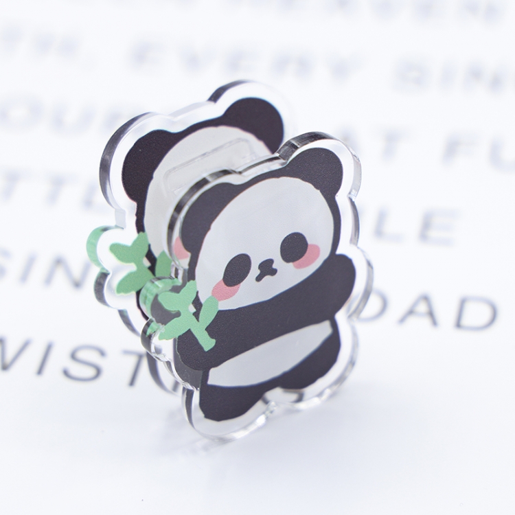 Animal Cartoon acrylic book clip creative multifunctional clip  price for 10 pcs F048