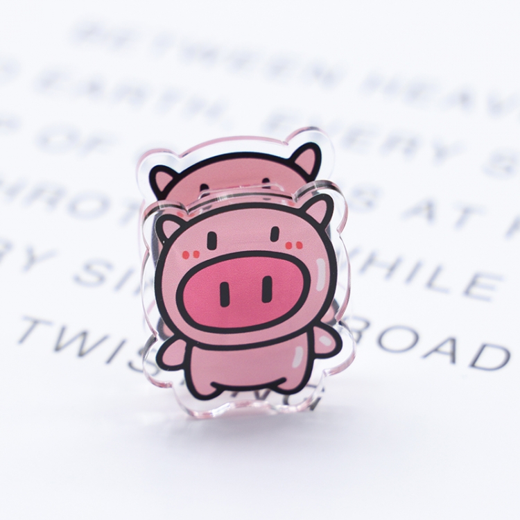 Toy Story Cartoon acrylic book clip creative multifunctional clip  price for 10 pcs F061