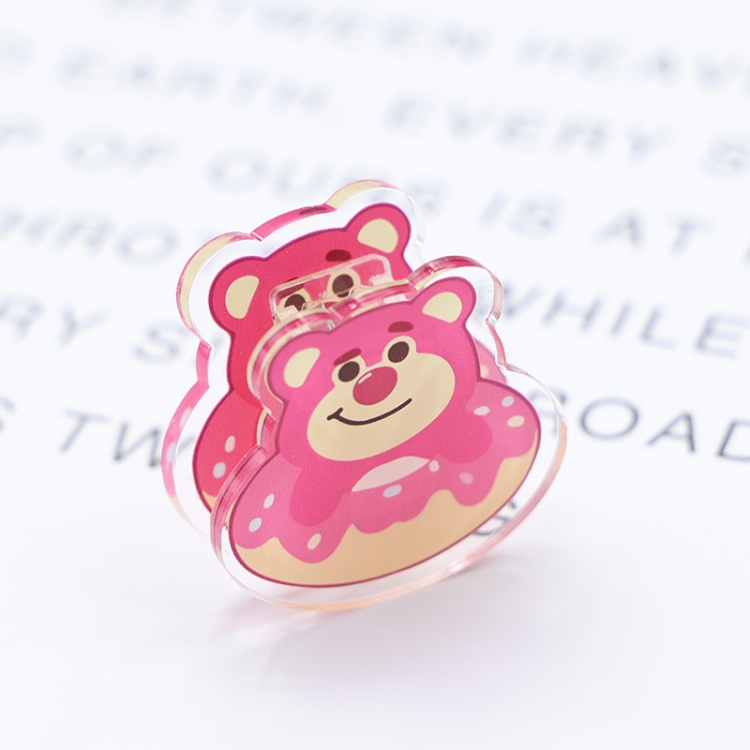 Lotso Cartoon acrylic book clip creative multifunctional clip  price for 10 pcs F069