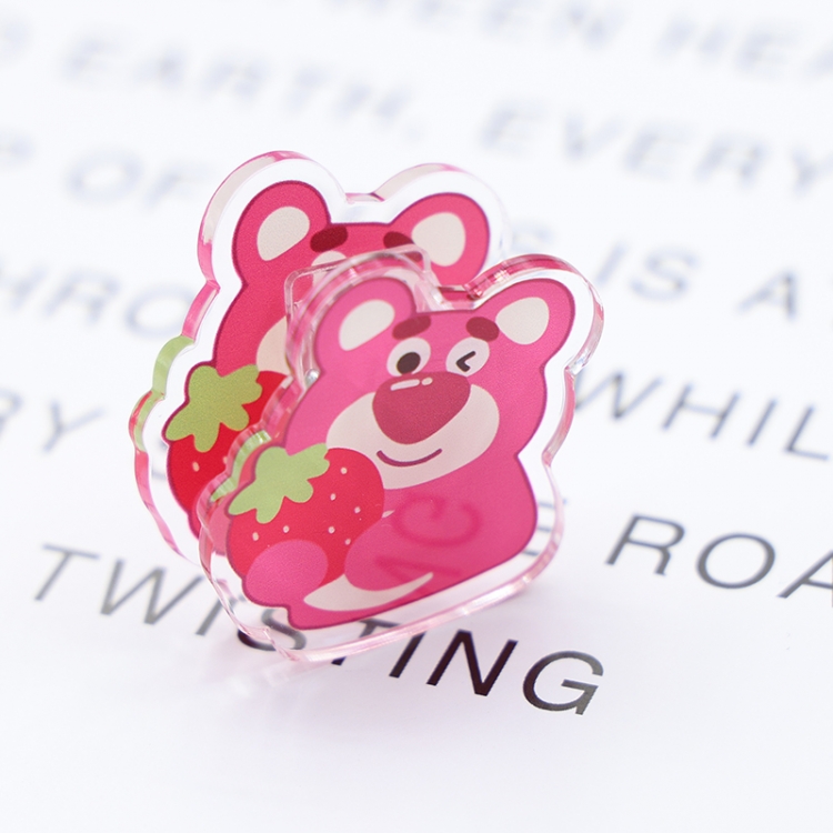 Lotso Cartoon acrylic book clip creative multifunctional clip  price for 10 pcs F071