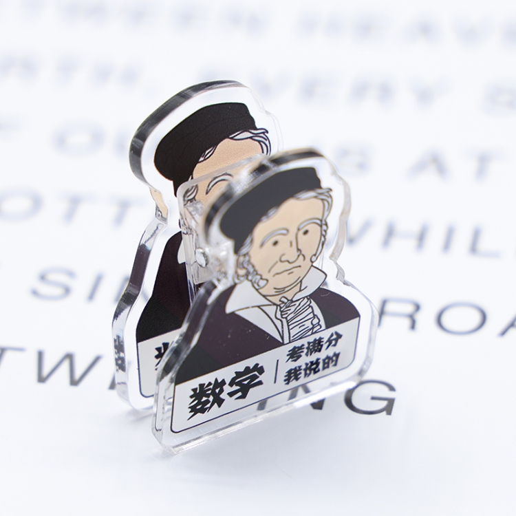 discipline Cartoon acrylic book clip creative multifunctional clip  price for 10 pcs F098