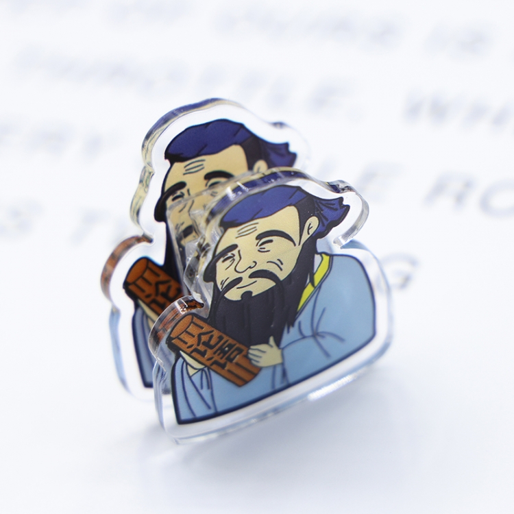 discipline Cartoon acrylic book clip creative multifunctional clip  price for 10 pcs F102