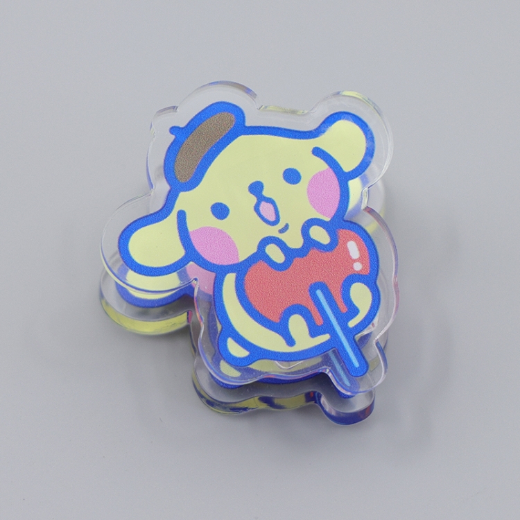 sanrio Cartoon acrylic book clip creative multifunctional clip  price for 10 pcs F131