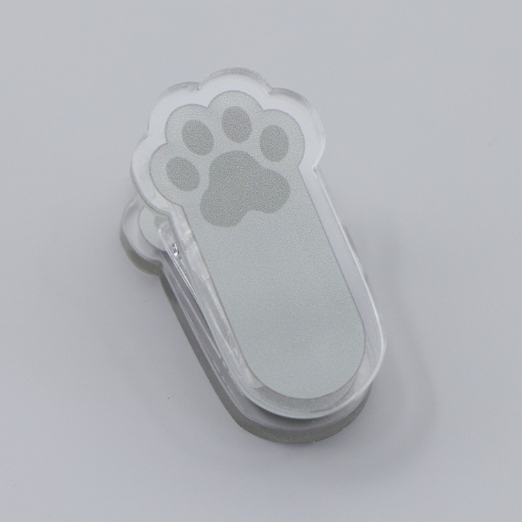 Cats paw Cartoon acrylic book clip creative multifunctional clip  price for 10 pcs