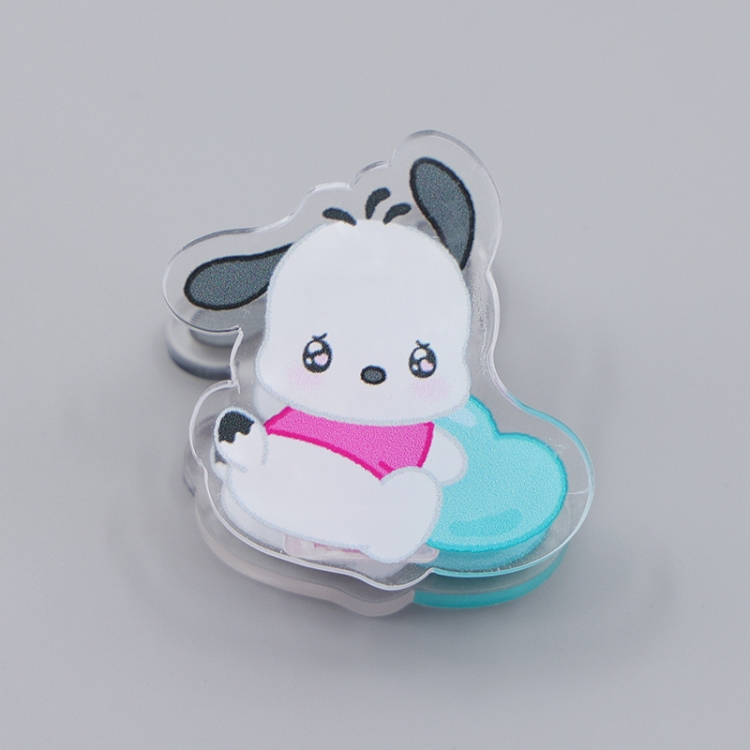 sanrio Cartoon acrylic book clip creative multifunctional clip  price for 10 pcs F149
