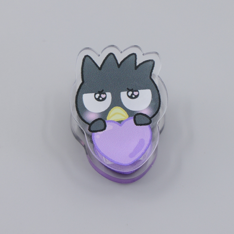 sanrio Cartoon acrylic book clip creative multifunctional clip  price for 10 pcs F155