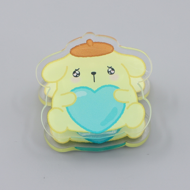 sanrio Cartoon acrylic book clip creative multifunctional clip  price for 10 pcs F153
