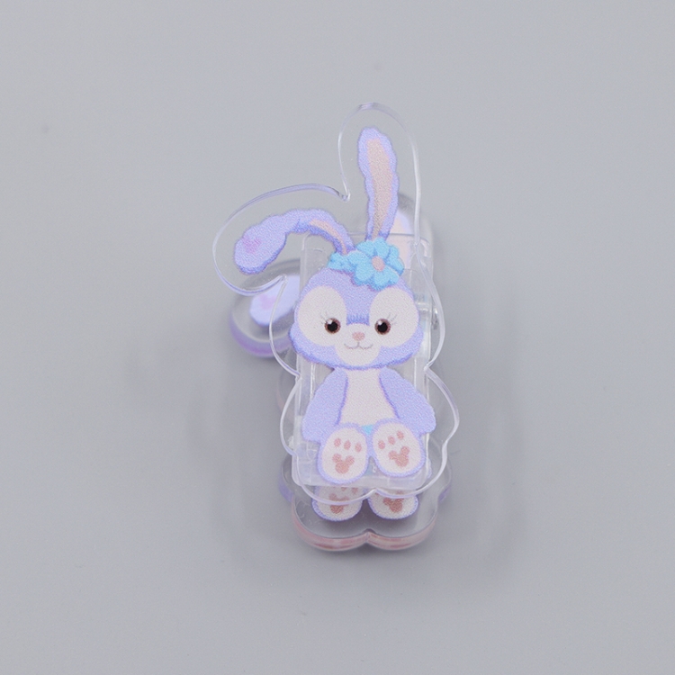 Duffy Cartoon acrylic book clip creative multifunctional clip  price for 10 pcs F167