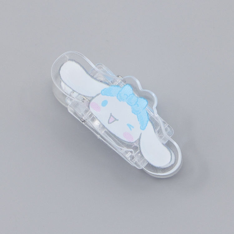 Cinnamoroll Cartoon acrylic book clip creative multifunctional clip  price for 10 pcs F228
