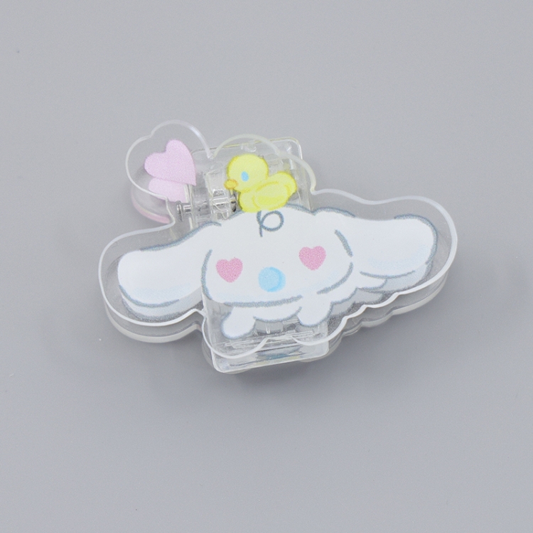 Cinnamoroll Cartoon acrylic book clip creative multifunctional clip  price for 10 pcs F224