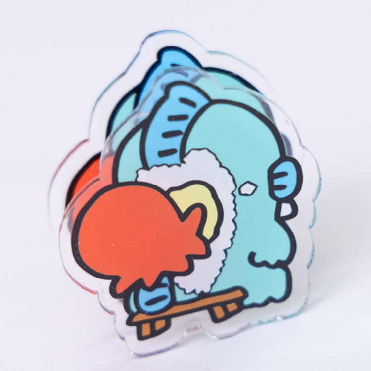 sanrio Cartoon acrylic book clip creative multifunctional clip  price for 10 pcs F409