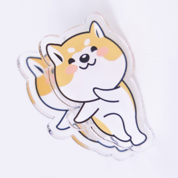 Chaigou Cartoon acrylic book clip creative multifunctional clip  price for 10 pcs F357