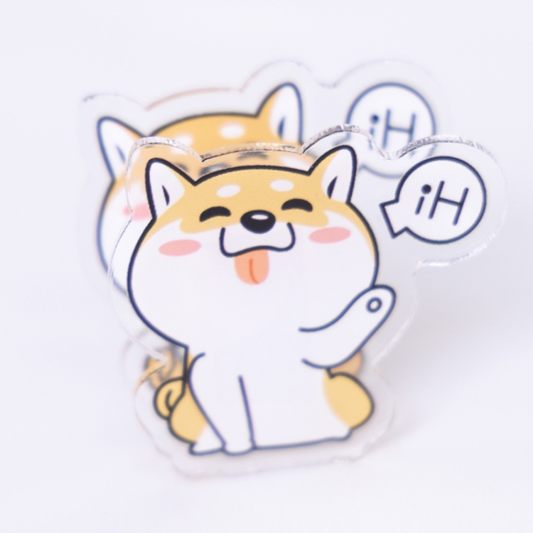 Chaigou Cartoon acrylic book clip creative multifunctional clip  price for 10 pcs F355