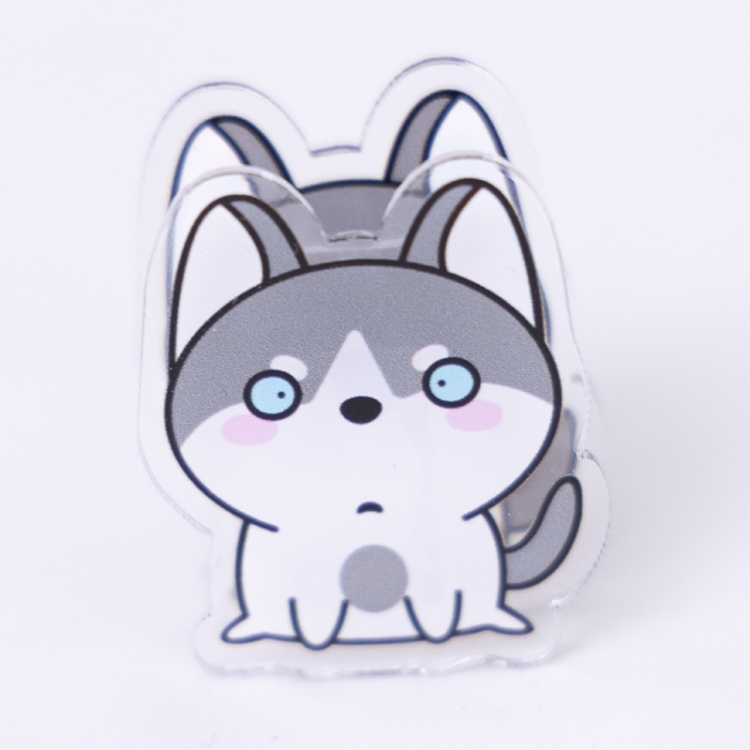 Chaigou Cartoon acrylic book clip creative multifunctional clip  price for 10 pcs F360