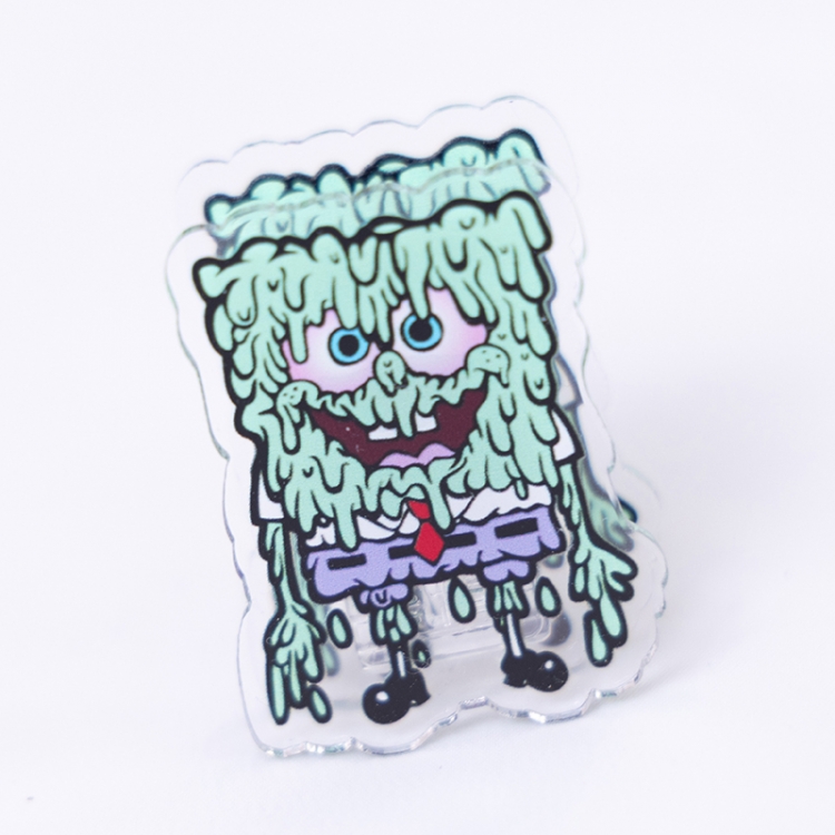 SpongeBob Cartoon acrylic book clip creative multifunctional clip  price for 10 pcs F346