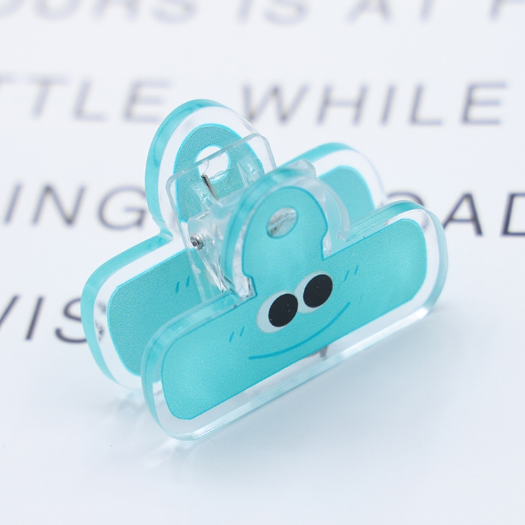 Cartoon acrylic book clip creative multifunctional clip  price for 10 pcs F114