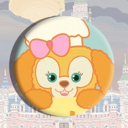 Disney Anime tinplate brooch b...