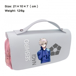 BLUE LOCK Anime PU canvas flip...