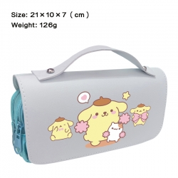 Sanrio Anime PU canvas flip th...