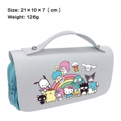 Sanrio Anime PU canvas flip th...