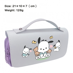 Sanrio Anime PU canvas flip th...