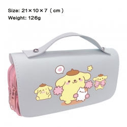 Sanrio Anime PU canvas flip th...