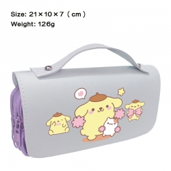 Sanrio Anime PU canvas flip th...
