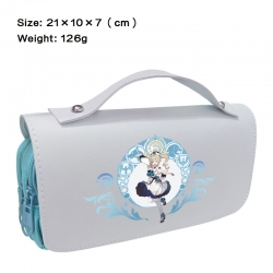 Genshin Impact Anime PU canvas...