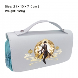 Genshin Impact Anime PU canvas...