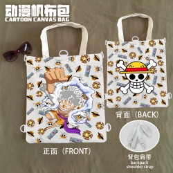One Piece Anime Canvas Bag Sho...