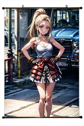 Zom 100 Anime black Plastic ro...