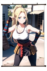 Zom 100 Anime black Plastic ro...