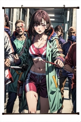 Zom 100 Anime black Plastic ro...