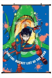 Zom 100 Anime black Plastic ro...