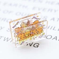 happy birthday Cartoon acrylic...