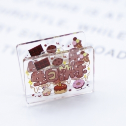 happy birthday Cartoon acrylic...