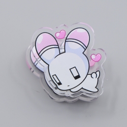 Mine girl Cartoon acrylic book...