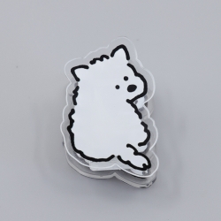 Maltese Cartoon acrylic book c...