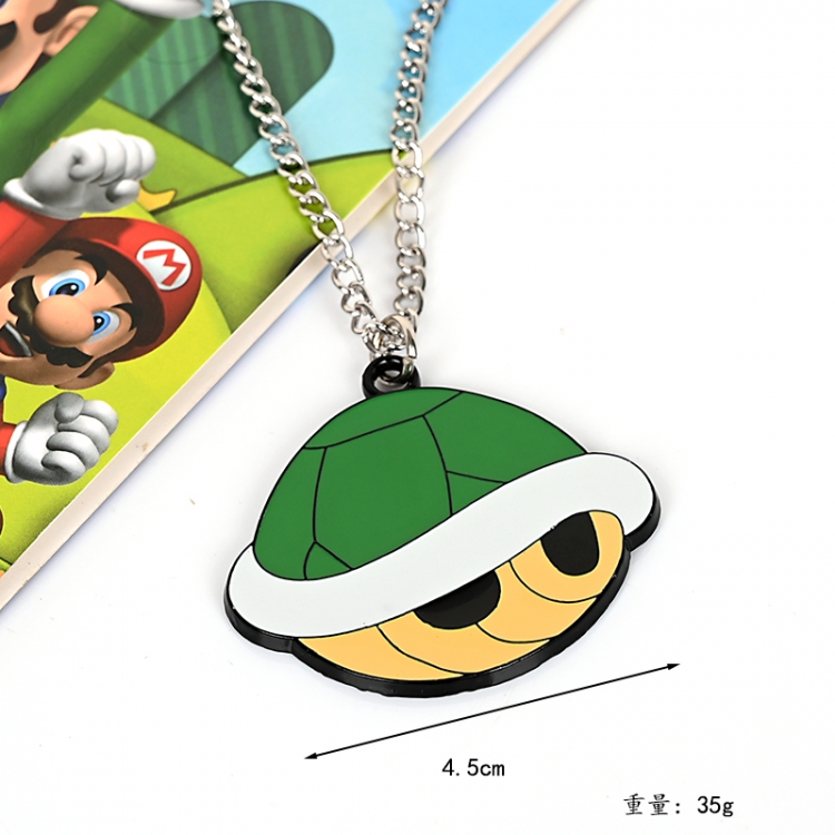 Super Mario Anime cartoon metal necklace pendant price for 5 pcs