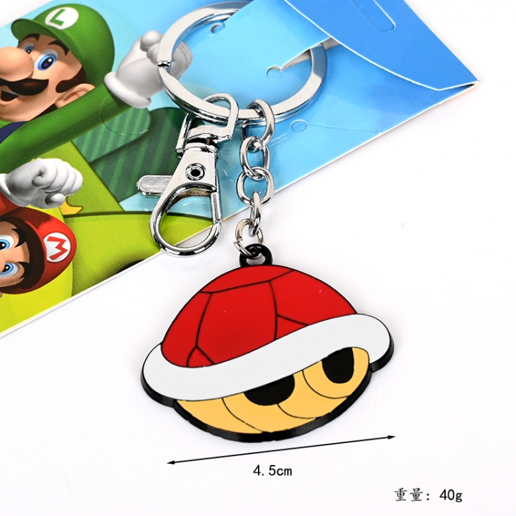 Super Mario Animation peripheral metal keychain pendant price for 5 pcs