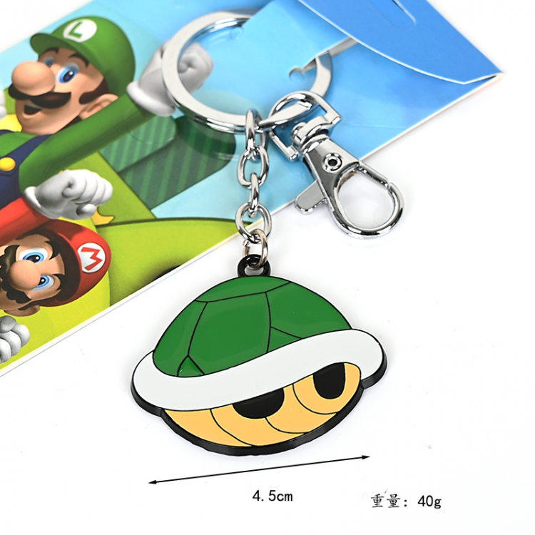 Super Mario Animation peripheral metal keychain pendant price for 5 pcs