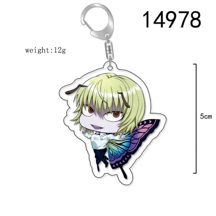 HunterXHunter Anime Acrylic Keychain Charm price for 5 pcs 14978