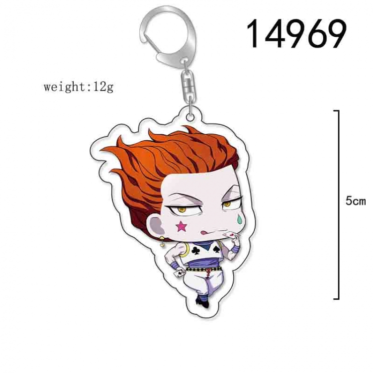 HunterXHunter Anime Acrylic Keychain Charm price for 5 pcs 14969