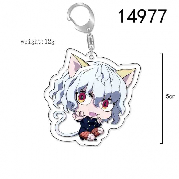 HunterXHunter Anime Acrylic Keychain Charm price for 5 pcs 14977