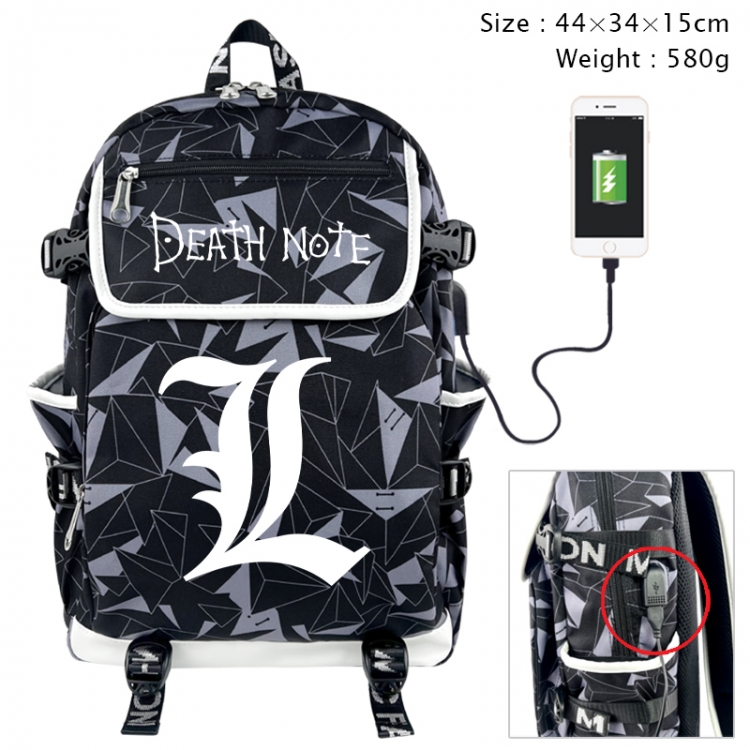 Death note Anime 3D pen bag with partition stationery box 20x10x7.5cm 75g